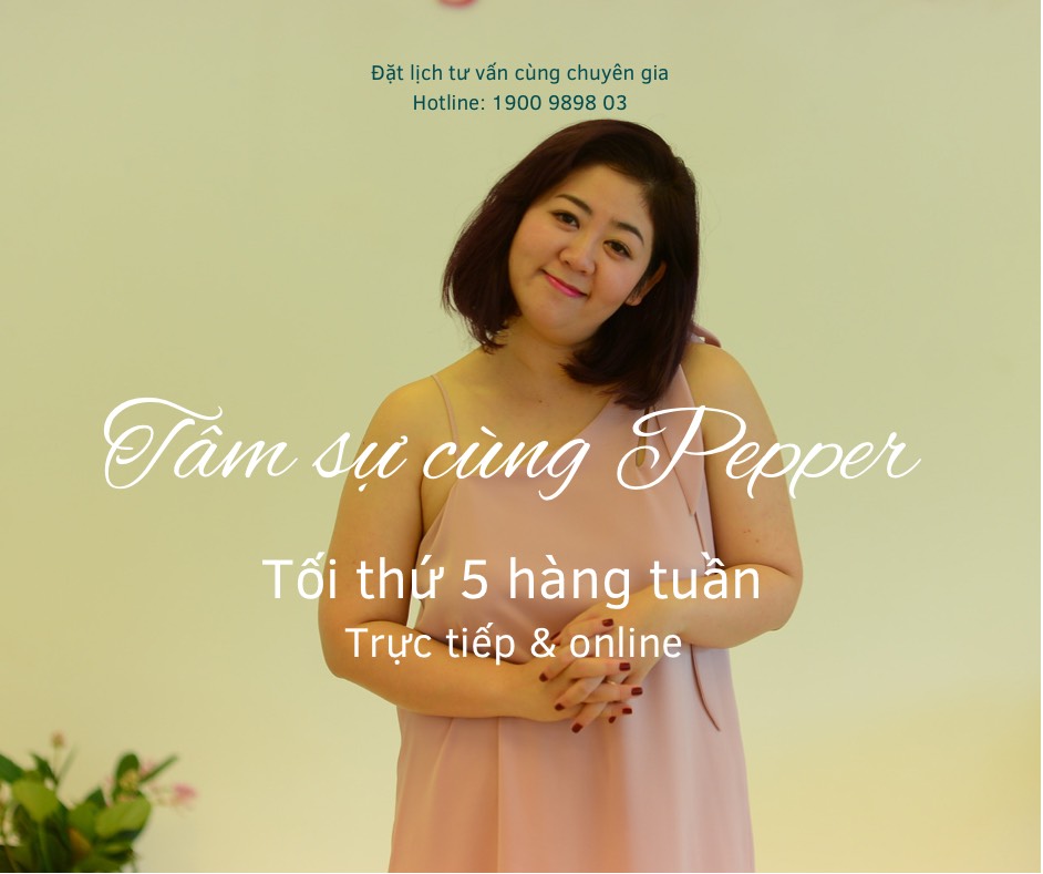 "Tâm sự cùng Pepper" vào tối thứ 5 nhé!